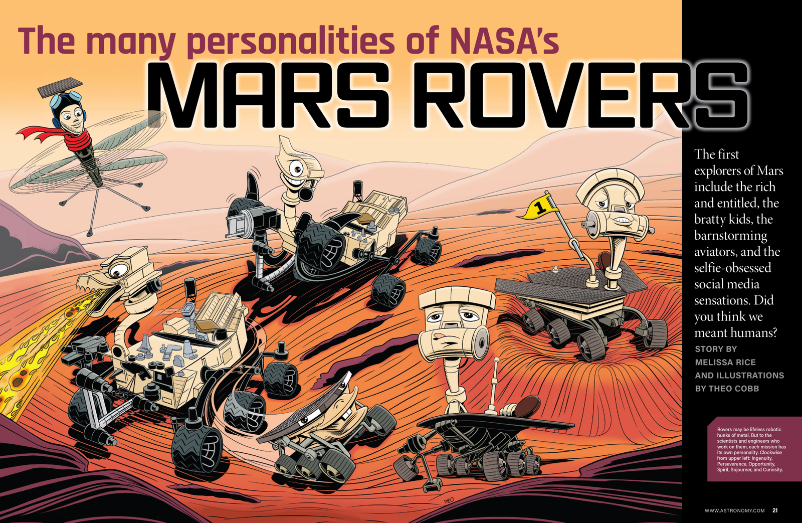 3-Mars Rovers
